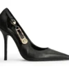 Tony Bianco Glow Black Como 11cm Heels