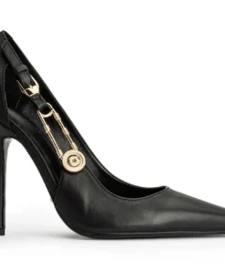 Tony Bianco Glow Black Como 11cm Heels