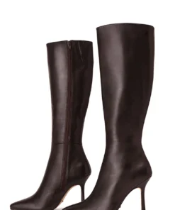 Tony Bianco Havana Chocolate Nappa 10.5cm Calf Boots