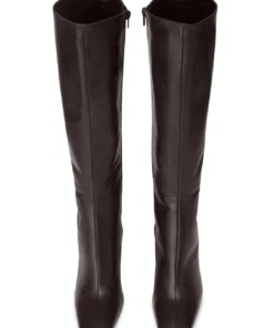 Tony Bianco Havana Chocolate Nappa 10.5cm Calf Boots