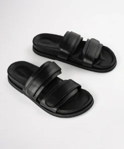 Tony Bianco Hawk Black Capretto 3.5cm Sandals Shoes 16 Tony Bianco Hawk Black Capretto 3.5cm Sandals Shoes