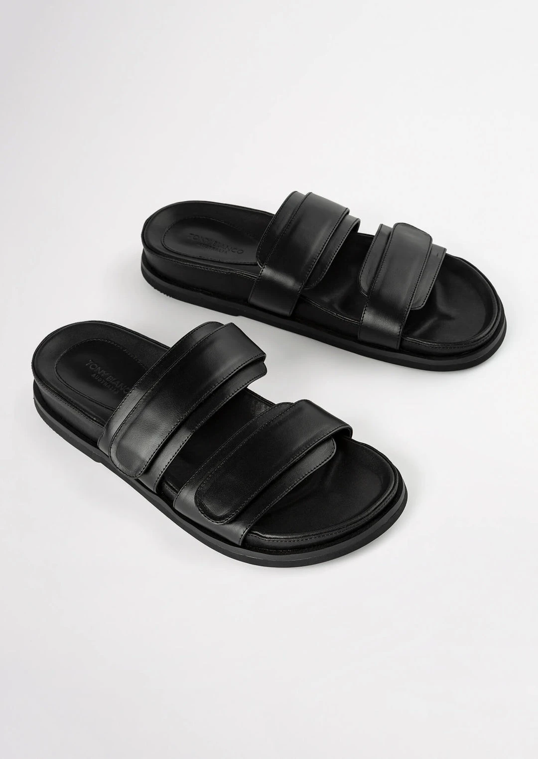 Tony Bianco Hawk Black Capretto 3.5cm Sandals Shoes 9 Tony Bianco Hawk Black Capretto 3.5cm Sandals Shoes