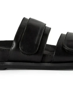 Tony Bianco Hawk Black Capretto 3.5cm Sandals Shoes