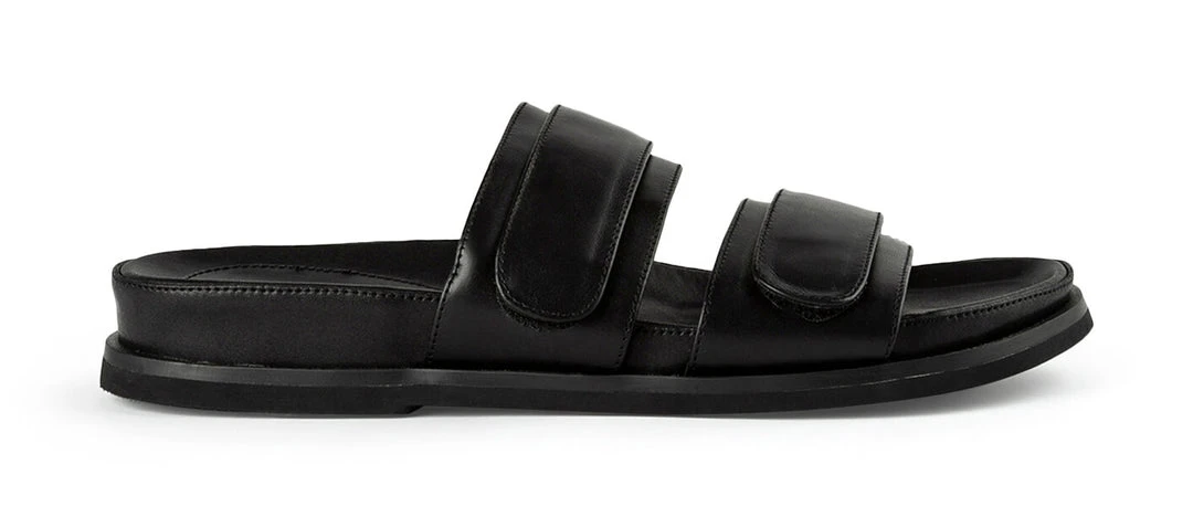 Tony Bianco Hawk Black Capretto 3.5cm Sandals Shoes 3 Tony Bianco Hawk Black Capretto 3.5cm Sandals Shoes