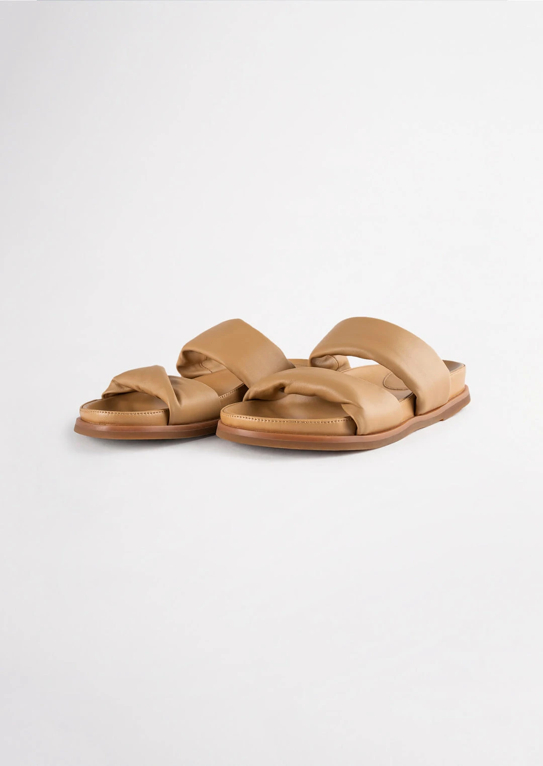 Tony Bianco Henry Honey Nappa 3.5cm Sandals 9 Tony Bianco Henry Honey Nappa 3.5cm Sandals