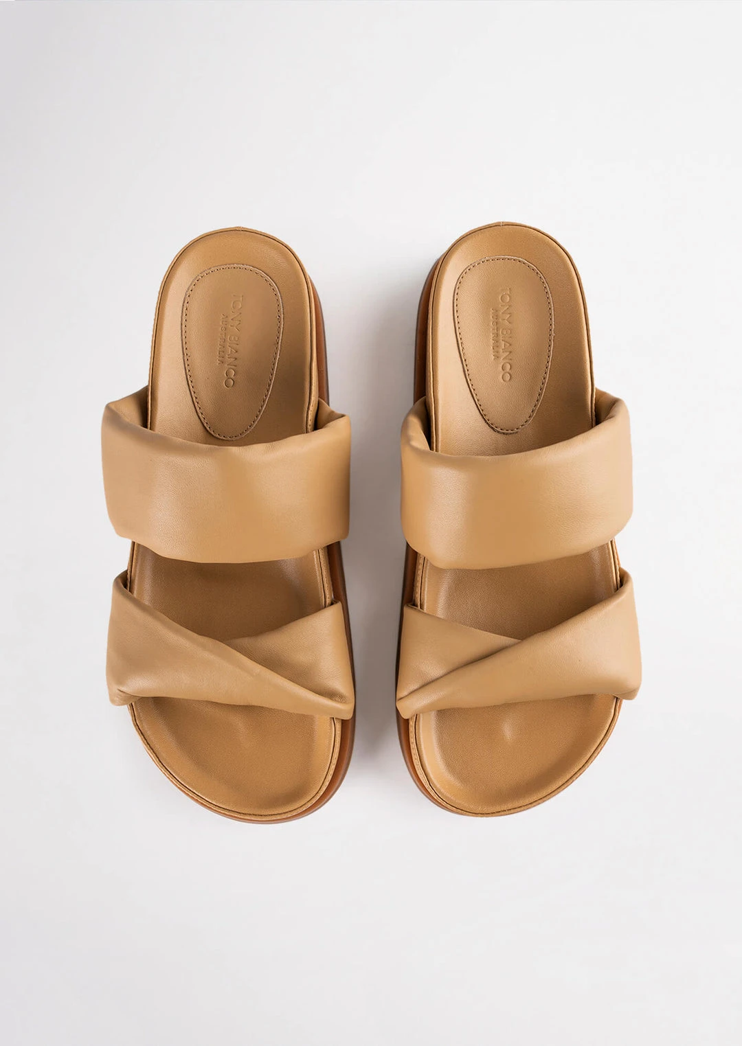 Tony Bianco Henry Honey Nappa 3.5cm Sandals 5 Tony Bianco Henry Honey Nappa 3.5cm Sandals