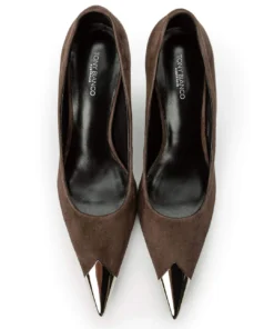 Tony Bianco Shoes Hilton Espresso Suede 9.5cm Heels