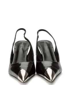 Tony Bianco Shoes Hope Black Hi Shine 9.5cm Heels