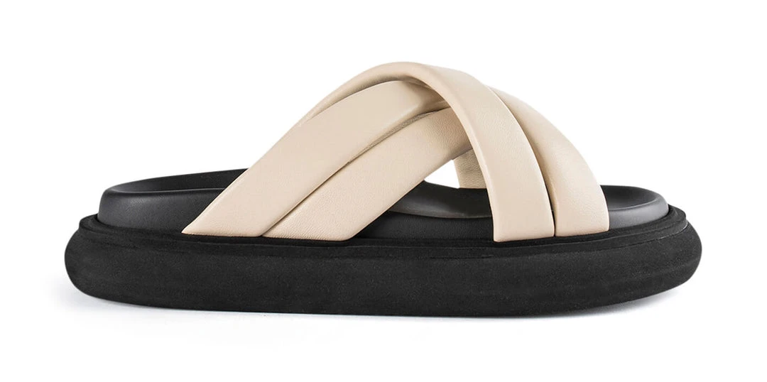 Tony Bianco Jager Vanilla Nappa 3cm Sandals Shoes 3 Tony Bianco Jager Vanilla Nappa 3cm Sandals Shoes