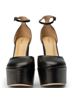 Tony Bianco New Arrivals Jagged Black Como 14cm Heels