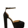 Tony Bianco Jagged Black Suede 14cm Heels New Arrivals 2 Tony Bianco Jagged Black Suede 14cm Heels New Arrivals