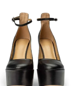 Tony Bianco Hot List Jaguar Black Como 14cm Heels