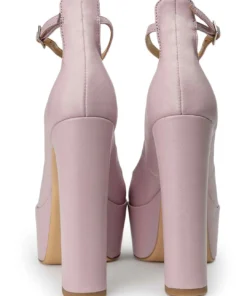 Tony Bianco Shoes Jaguar Mauve Nappa 14cm Heels