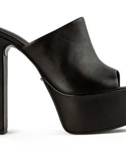 Tony Bianco Jammie Black Como 14cm Heels