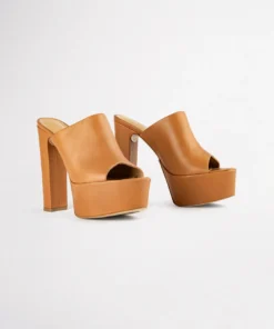 Tony Bianco Jammie Tan Como 14cm Heels