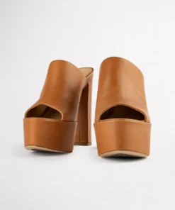 Tony Bianco Jammie Tan Como 14cm Heels