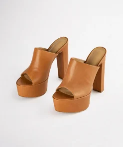 Tony Bianco Jammie Tan Como 14cm Heels