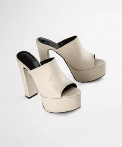 Tony Bianco Back In Stock Jammie Vanilla Nappa 14cm Heels