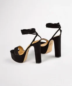 Tony Bianco Jaxx Black Phoenix 14cm Heels Shoes