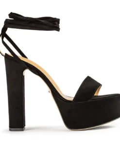 Tony Bianco Jaxx Black Phoenix 14cm Heels Shoes