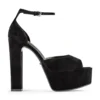 Tony Bianco Hot List Jayze Black Suede 14cm Heels