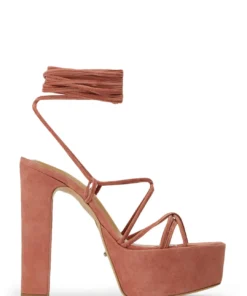 Tony Bianco Jemma Rose Suede 14cm Heels New Arrivals