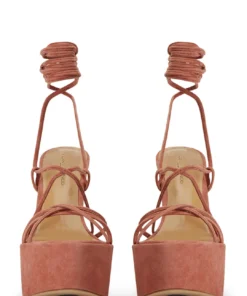 Tony Bianco Jemma Rose Suede 14cm Heels New Arrivals