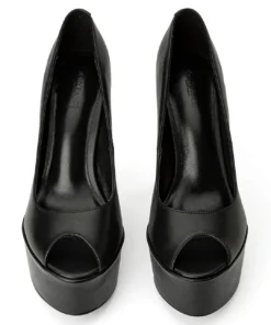 Tony Bianco Jewel Black Como 14cm Heels Shoes