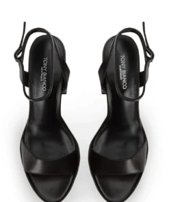 Tony Bianco Joey Black Como 14cm Heels