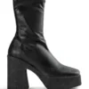 Tony Bianco Jude Black Venezia 11.5cm Ankle Boots 2 Tony Bianco Jude Black Venezia 11.5cm Ankle Boots