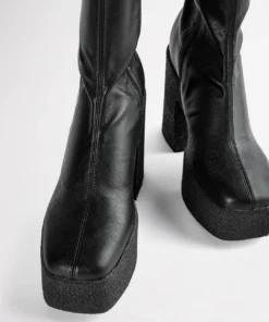 Tony Bianco Jude Black Venezia 11.5cm Ankle Boots