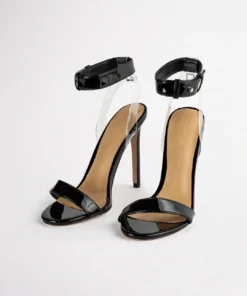 Tony Bianco Shoes Kali Black Patent 11cm Heels