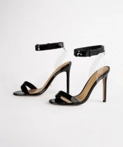 Tony Bianco Shoes Kali Black Patent 11cm Heels