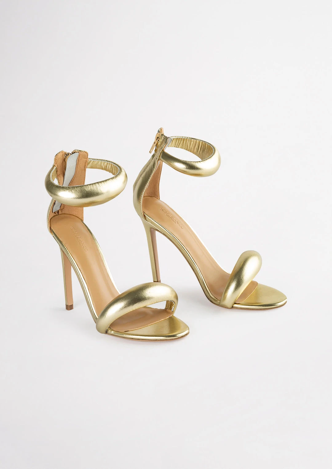 Tony Bianco Shoes Kazz Gold Nappa Metallic 11cm Heels 5 Tony Bianco Shoes Kazz Gold Nappa Metallic 11cm Heels