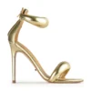 Tony Bianco Shoes Kazz Gold Nappa Metallic 11cm Heels