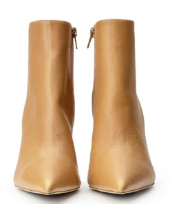 Tony Bianco Keanu Caramel Venice 9.5cm Ankle Boots