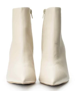 Tony Bianco Keanu Vanilla Nappa 9.5cm Ankle Boots