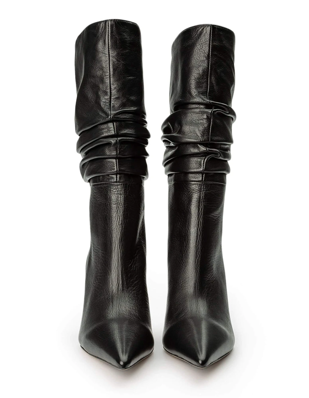 Tony Bianco Kerri Black Nappa 9.5cm Calf Boots 5 Tony Bianco Kerri Black Nappa 9.5cm Calf Boots