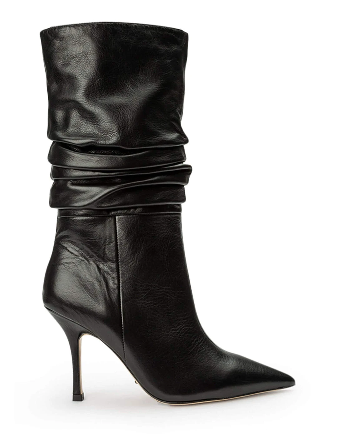 Tony Bianco Kerri Black Nappa 9.5cm Calf Boots 3 Tony Bianco Kerri Black Nappa 9.5cm Calf Boots
