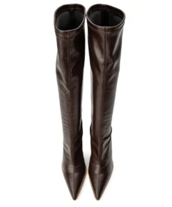 Tony Bianco Knight Choc Venezia 9.5cm Calf Boots