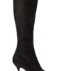 Tony Bianco Kortez Black Suede 9.5cm Calf Boots 1 Tony Bianco Kortez Black Suede 9.5cm Calf Boots