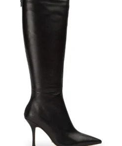 Tony Bianco Kortez Black Venice 9.5cm Calf Boots