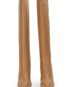 Tony Bianco New Arrivals Kortez Caramel Venice 9.5cm Calf Boots