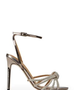 Tony Bianco New Arrivals Kyla Gunmetal Shine 11cm Heels