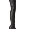 Tony Bianco Kylie Black Venezia 9.5cm Long Boots Shoes