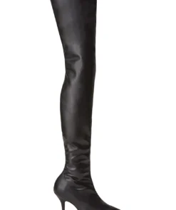 Tony Bianco Kylie Black Venezia 9.5cm Long Boots Shoes