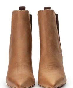 Tony Bianco Laken Caramel Diesel 10.3cm Ankle Boots Shoes
