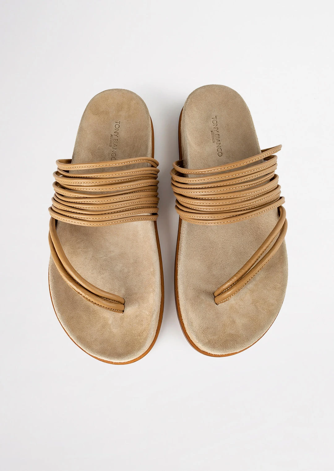 Tony Bianco Lamana Biscuit Nappa 1.5cm Sandals 8 Tony Bianco Lamana Biscuit Nappa 1.5cm Sandals