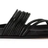 Tony Bianco Lamana Black Nappa 1.5cm Sandals Shoes 1 Tony Bianco Lamana Black Nappa 1.5cm Sandals Shoes