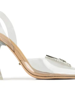 Tony Bianco Laos Clear Vinylite 10.3cm Heels Hot List